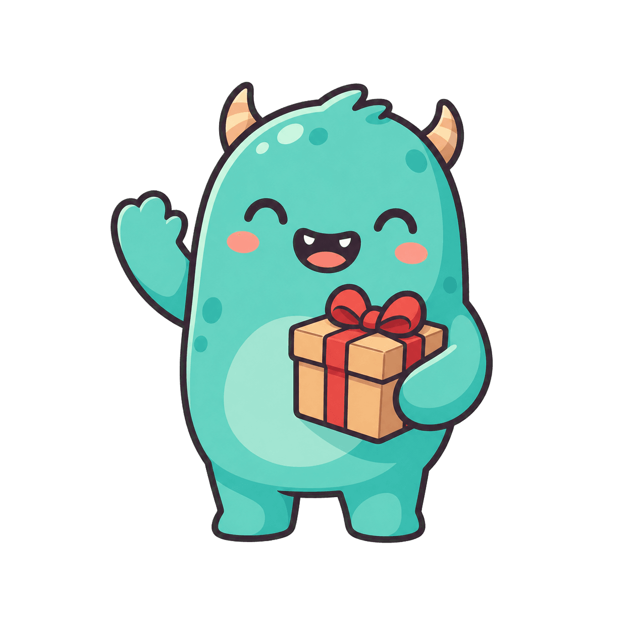 Maskot RPPMarket membawa paket digital